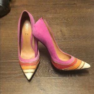 Pumps hot pink/colorful